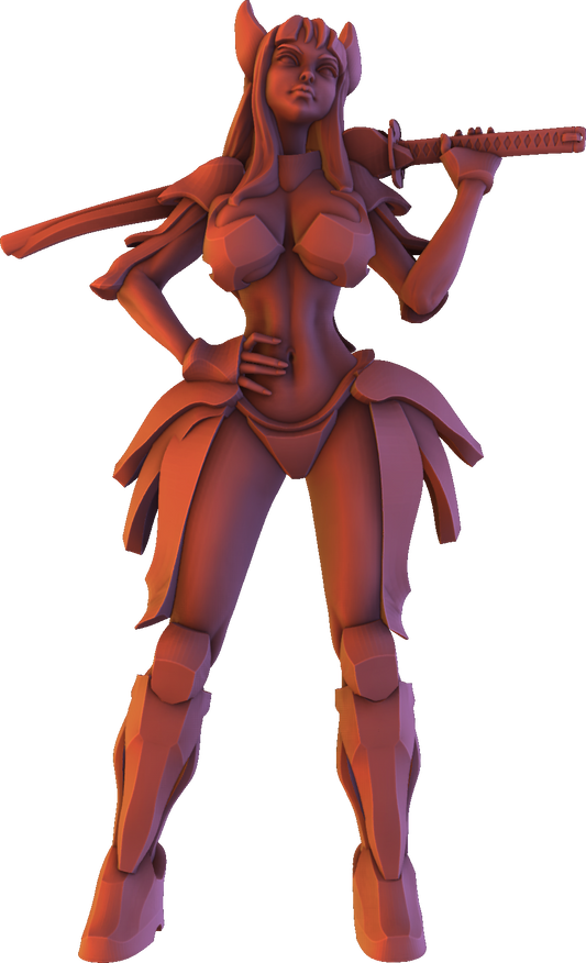 Z Kino - Steel Hearts #2 Awaken Ver - 75mm Pin Up/Figure/Model/Diorama