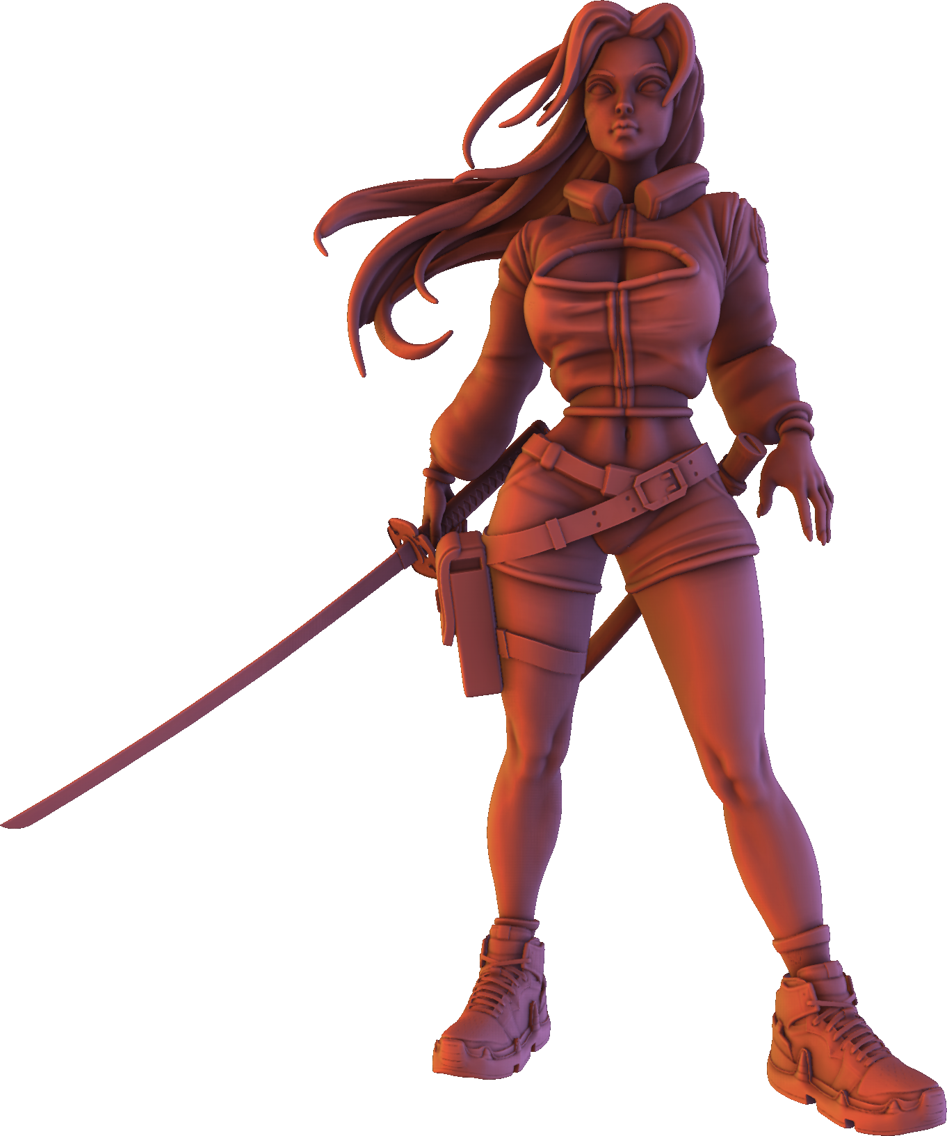 Z Kino - Steel Hearts #3 Normal Ver - 75mm Pin Up/Figure/Model/Diorama