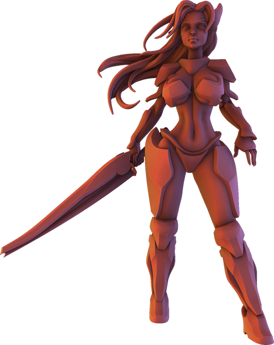 Z Kino - Steel Hearts #3 Awaken Ver - 75mm Pin Up/Figure/Model/Diorama