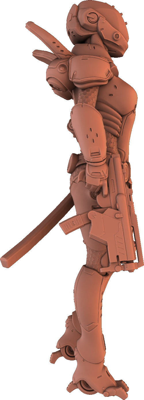 Z Kino - Galactic Arcs #1 - 75/150mm Pin Up/Figure/Model/Diorama