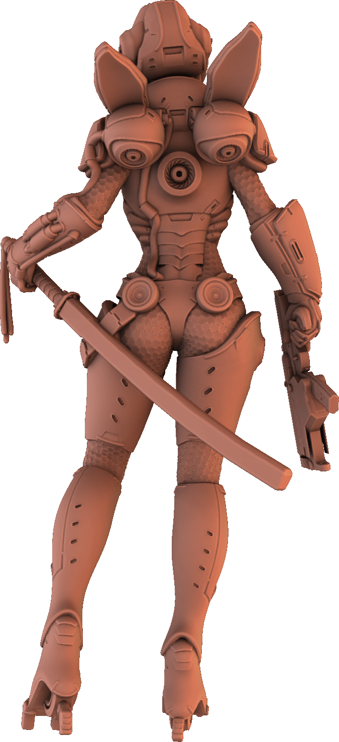 Z Kino - Galactic Arcs #1 - 75/150mm Pin Up/Figure/Model/Diorama