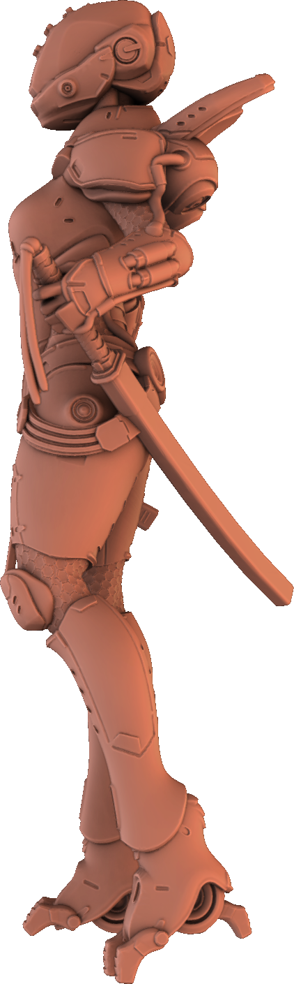 Z Kino - Galactic Arcs #1 - 75/150mm Pin Up/Figure/Model/Diorama