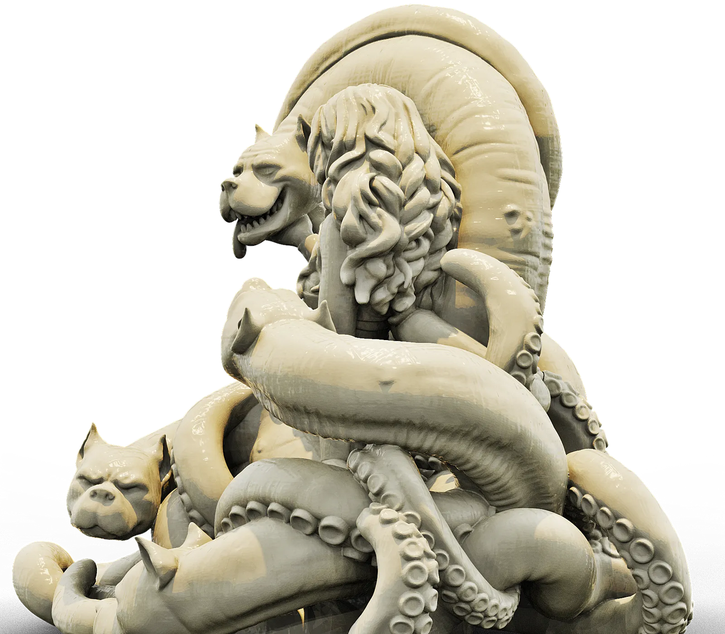 Brayan Nafarrate - Bestiary #4 - Scylla - DnD/TTRPG Figure/Miniature