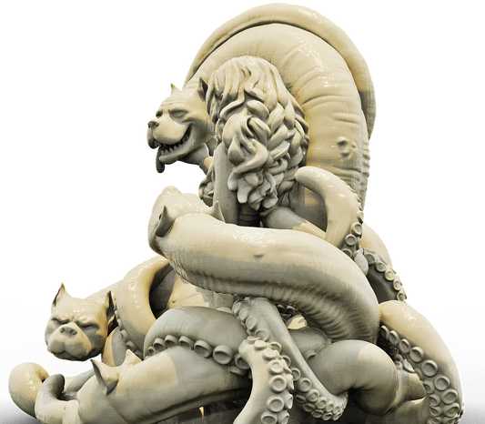Brayan Nafarrate - Bestiary #4 - Scylla - DnD/TTRPG Figure/Miniature