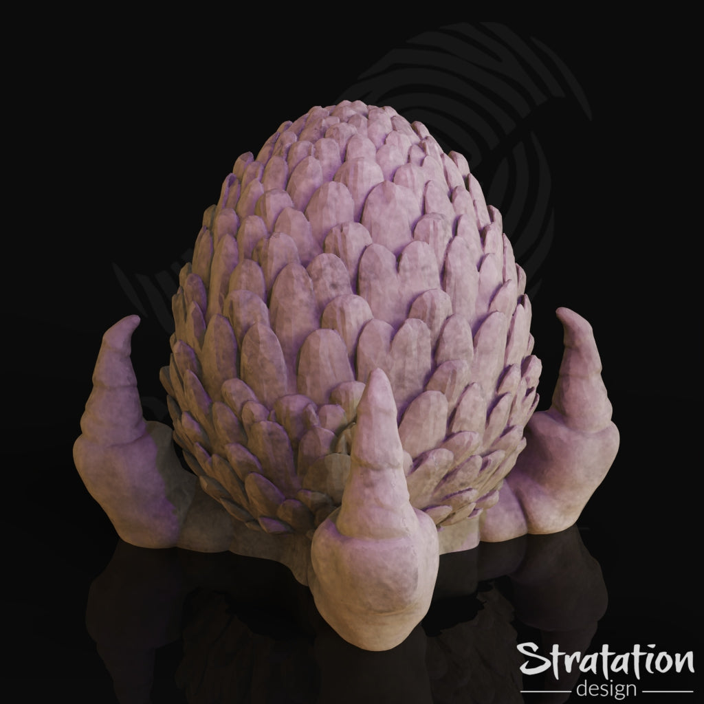 Stratation Design - Forest Dragon Egg Dice Box - DnD/TTRPG/Roleplaying/Wargames