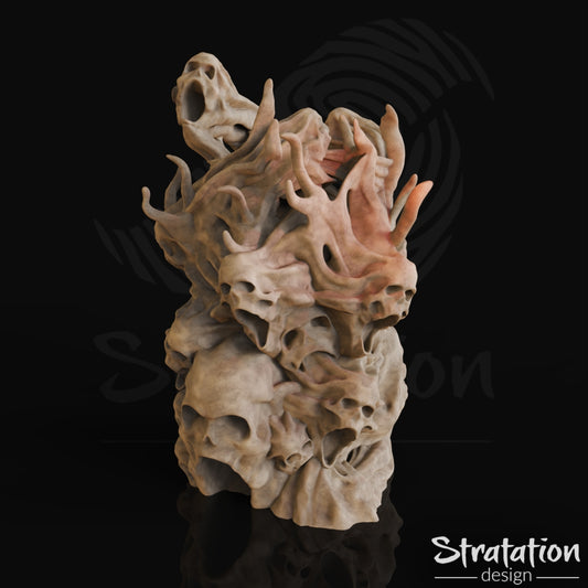 Stratation Design - Damned Souls Dice Tower - DnD/TTRPG/Roleplaying/Wargames