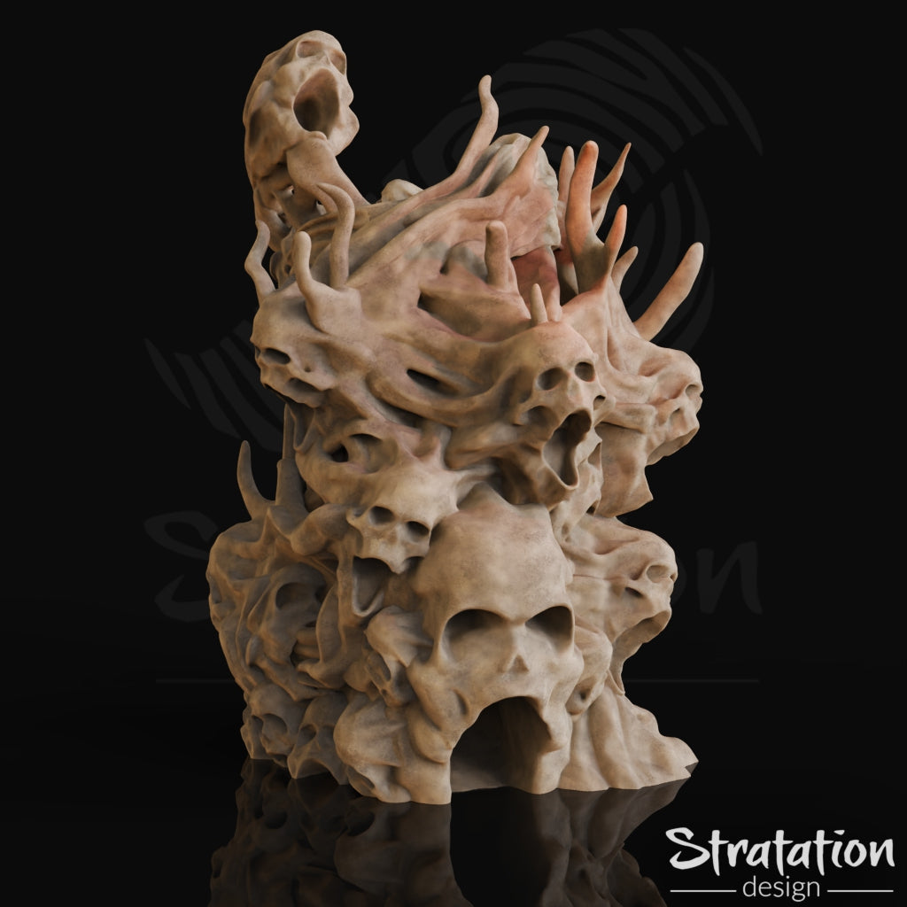 Stratation Design - Damned Souls Dice Tower - DnD/TTRPG/Roleplaying/Wargames
