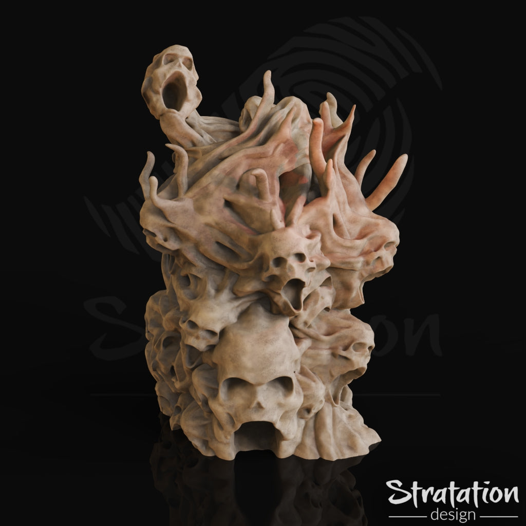 Stratation Design - Damned Souls Dice Tower - DnD/TTRPG/Roleplaying/Wargames