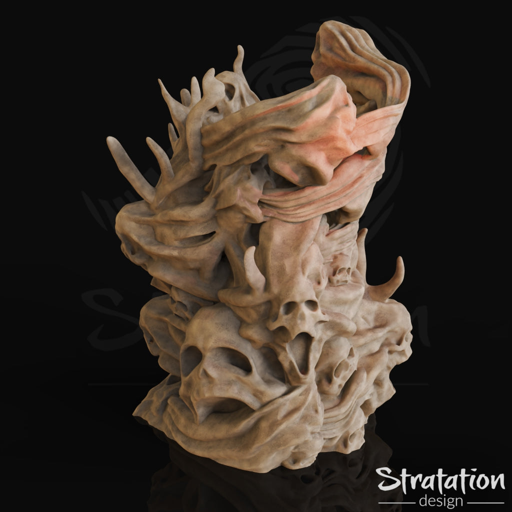 Stratation Design - Damned Souls Dice Tower - DnD/TTRPG/Roleplaying/Wargames