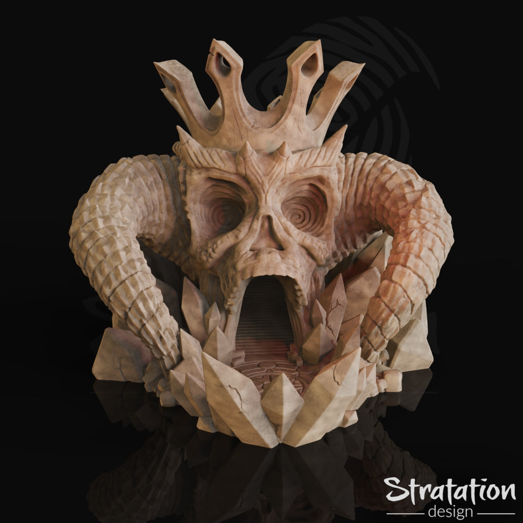 Stratation Design - Demon's Spirit Dice Tower - DnD/TTRPG/Roleplaying/Wargames