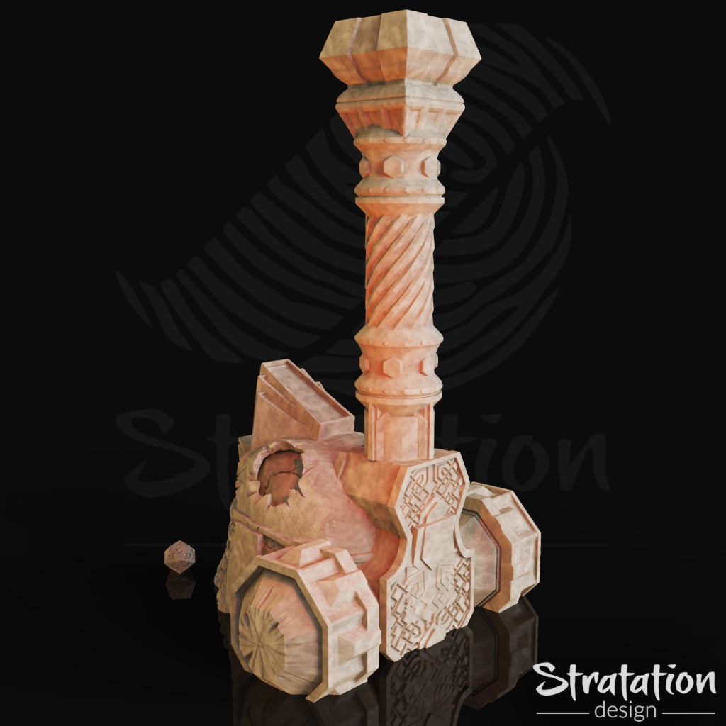 Stratation Design - Dwarf's Spirit Dice Tower - DnD/TTRPG/Roleplaying/Wargames