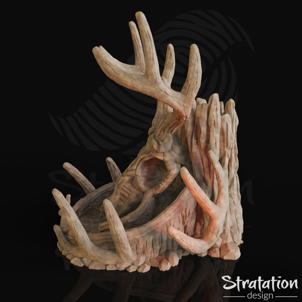 Stratation Design - Elk's Spirit Dice Tower - DnD/TTRPG/Roleplaying/Wargames