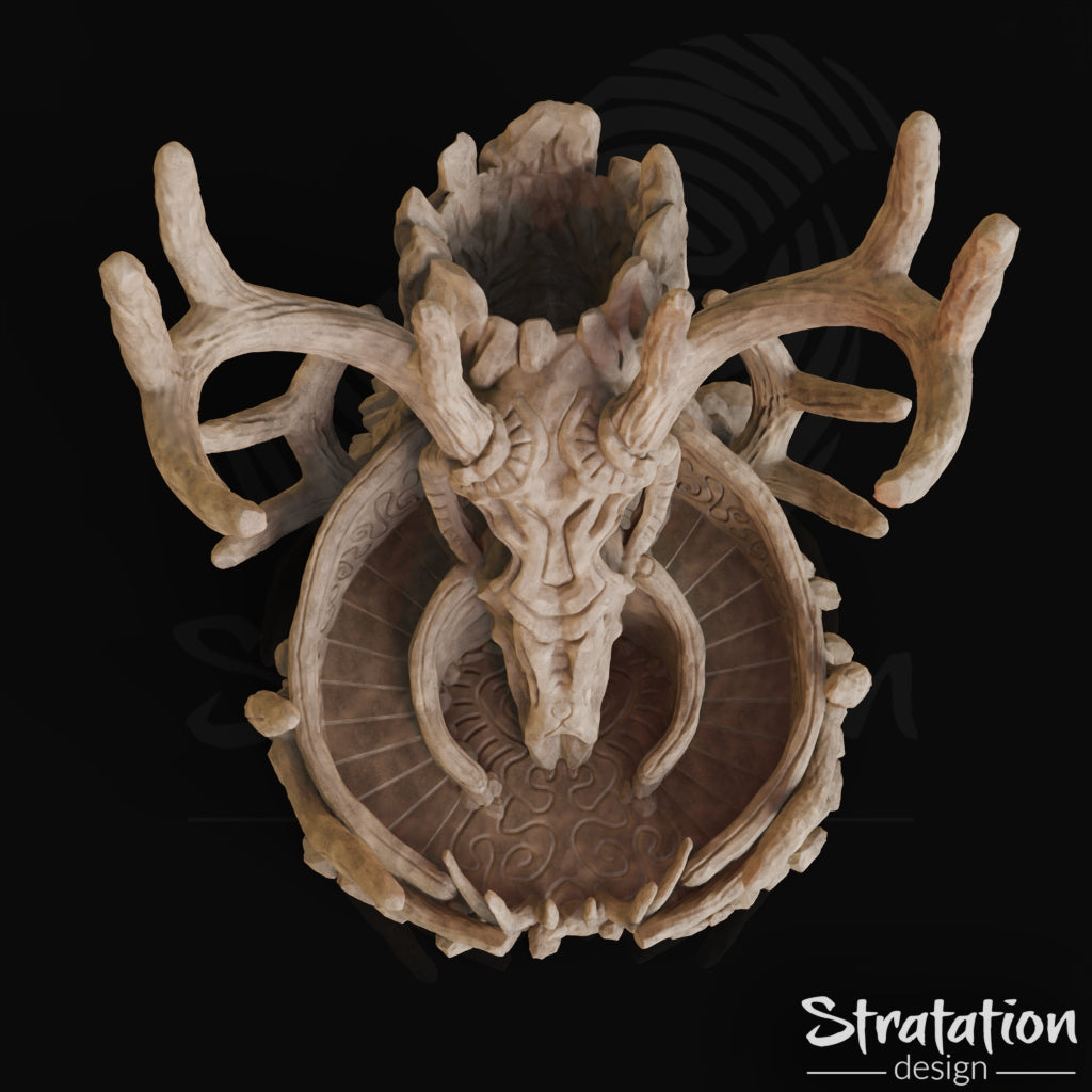 Stratation Design - Elk's Spirit Dice Tower - DnD/TTRPG/Roleplaying/Wargames