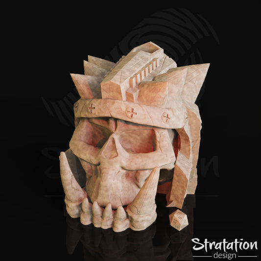 Stratation Design - Ork's Spirit Dice Tower - DnD/TTRPG/Roleplaying/Wargames