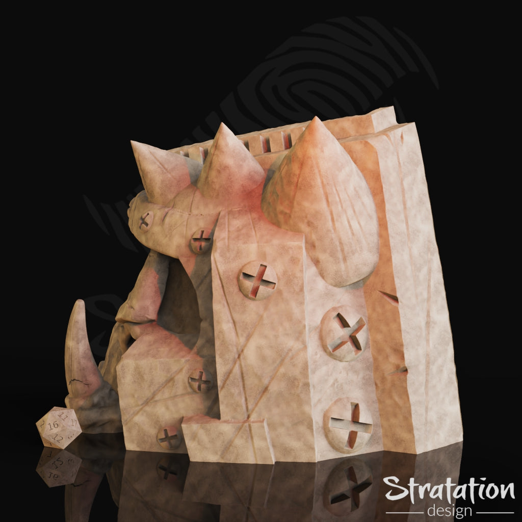 Stratation Design - Ork's Spirit Dice Tower - DnD/TTRPG/Roleplaying/Wargames