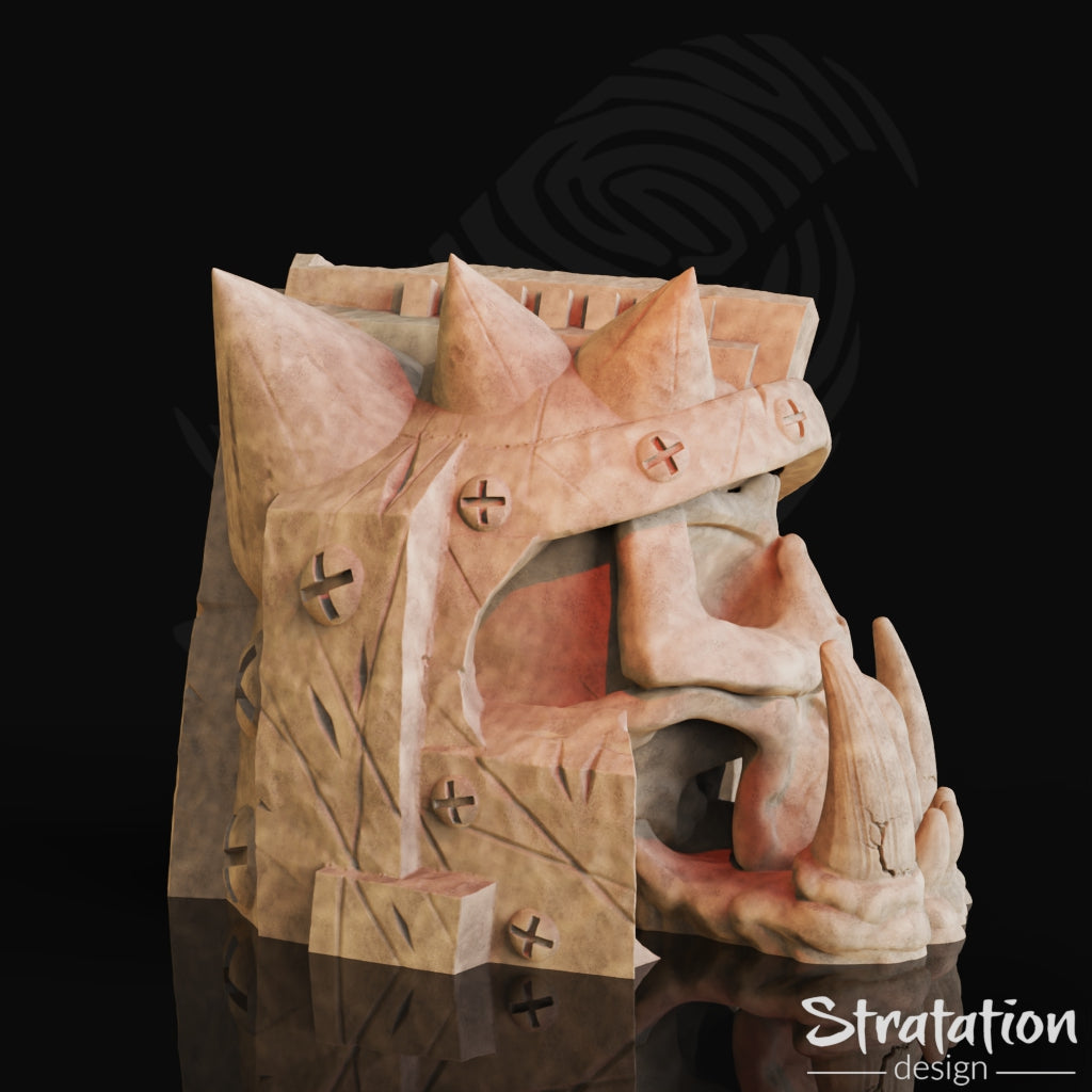 Stratation Design - Ork's Spirit Dice Tower - DnD/TTRPG/Roleplaying/Wargames