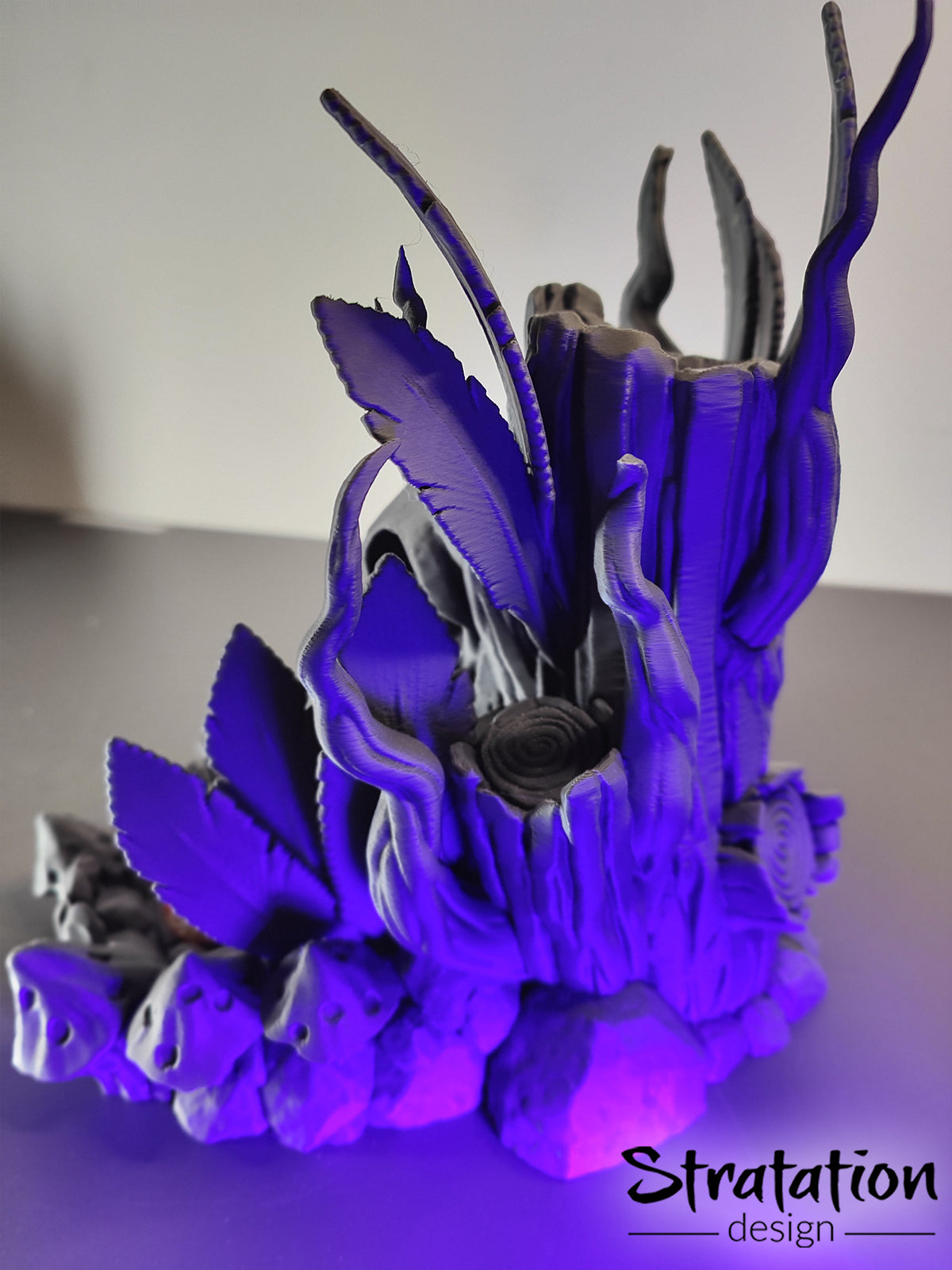 Stratation Design - Raven's Spirit Dice Tower - DnD/TTRPG/Roleplaying/Wargames