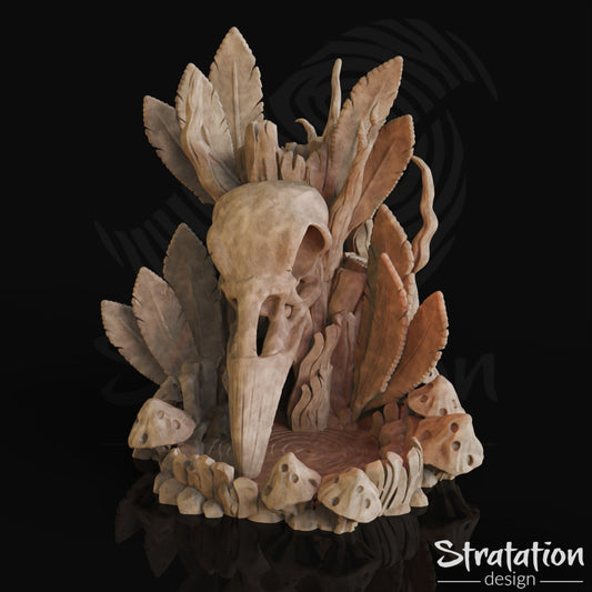 Stratation Design - Raven's Spirit Dice Tower - DnD/TTRPG/Roleplaying/Wargames