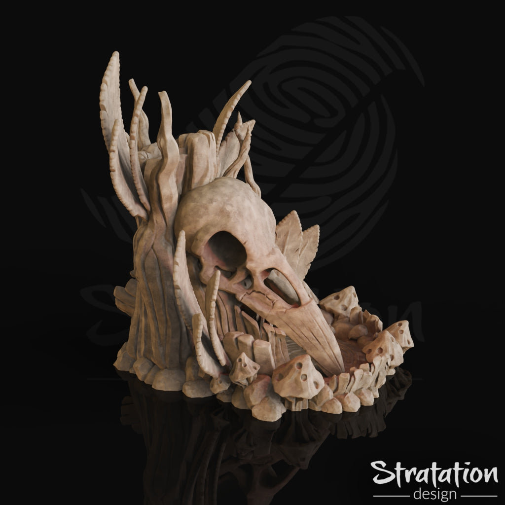 Stratation Design - Raven's Spirit Dice Tower - DnD/TTRPG/Roleplaying/Wargames