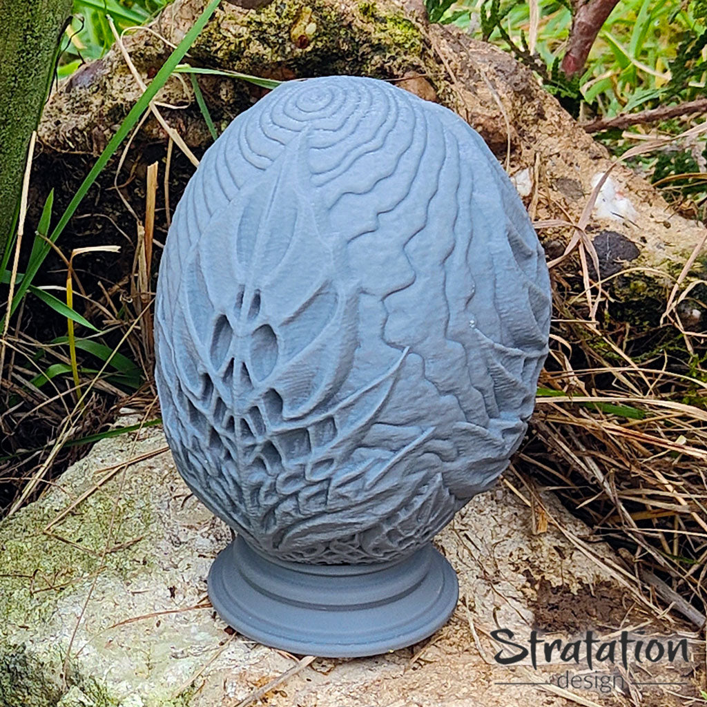 Stratation Design - Greenwhisper Dragon Egg Dice Box - DnD/TTRPG/Roleplaying/Wargames