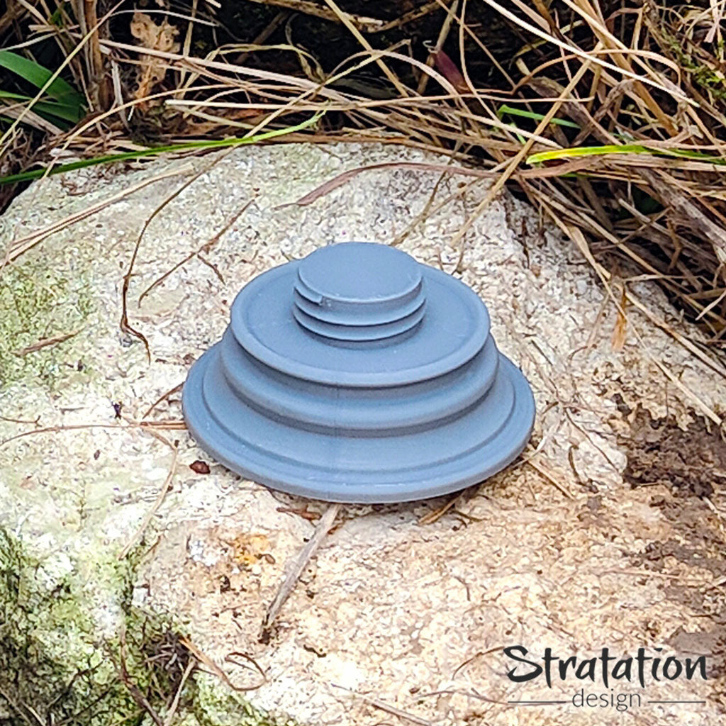 Stratation Design - Skullguard Dragon Egg Dice Box - DnD/TTRPG/Roleplaying/Wargames