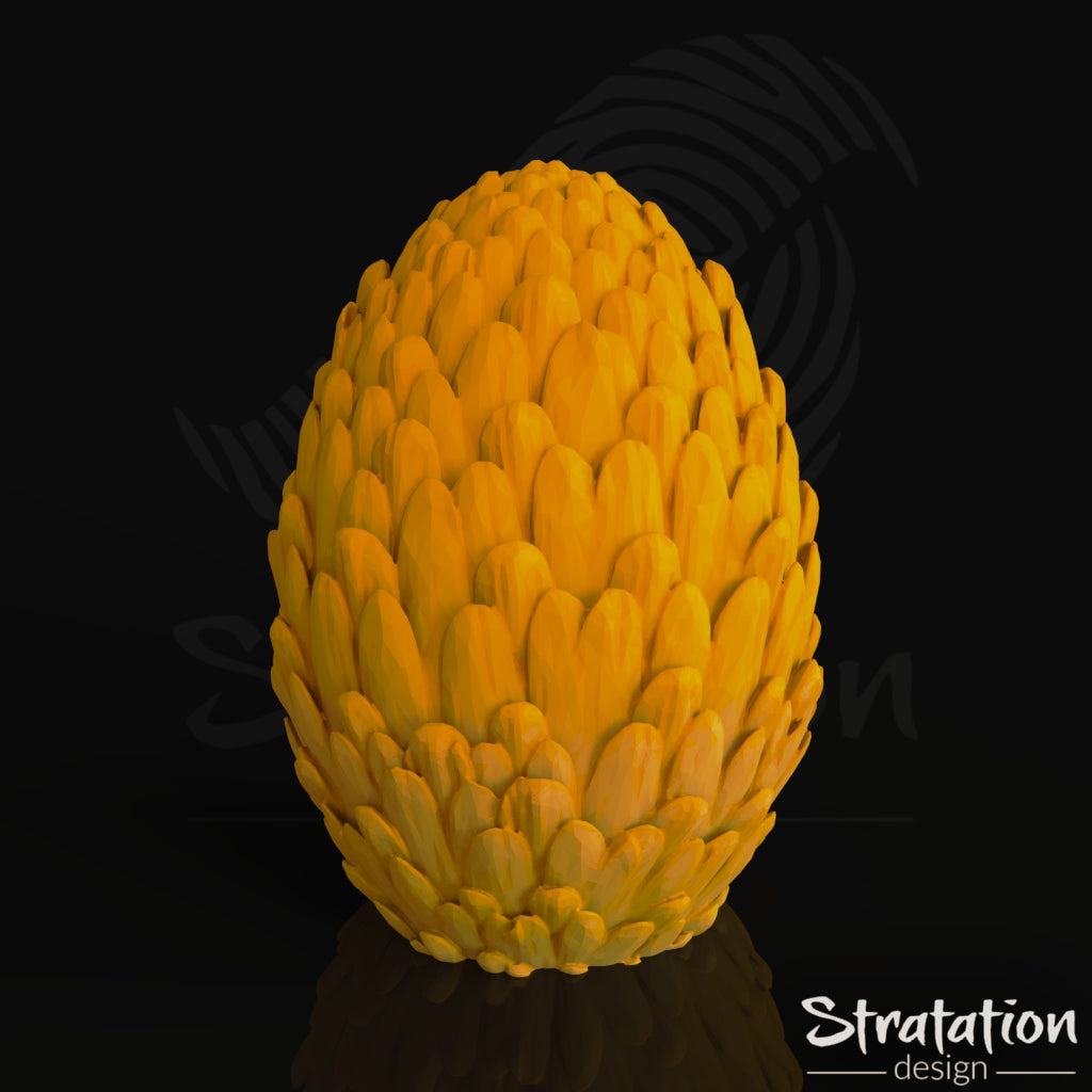 Stratation Design - Forest Dragon Egg Dice Box - DnD/TTRPG/Roleplaying/Wargames