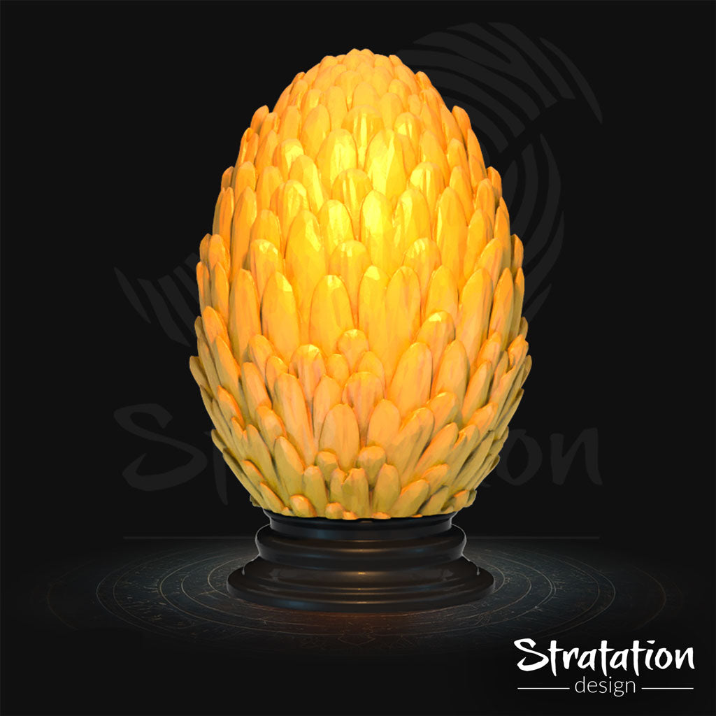 Stratation Design - Forest Dragon Egg Dice Box - DnD/TTRPG/Roleplaying/Wargames