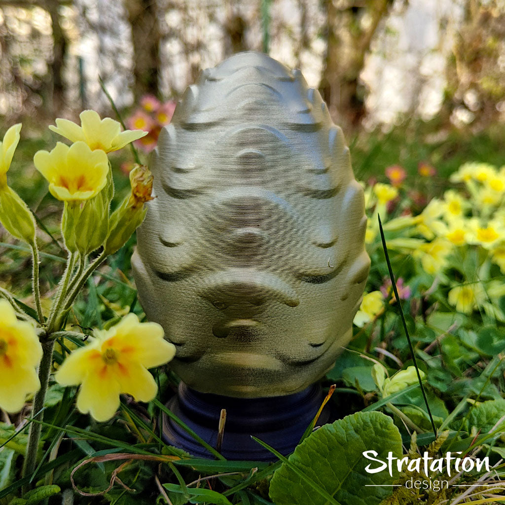 Stratation Design - Water Dragon Egg Dice Box - DnD/TTRPG/Roleplaying/Wargames