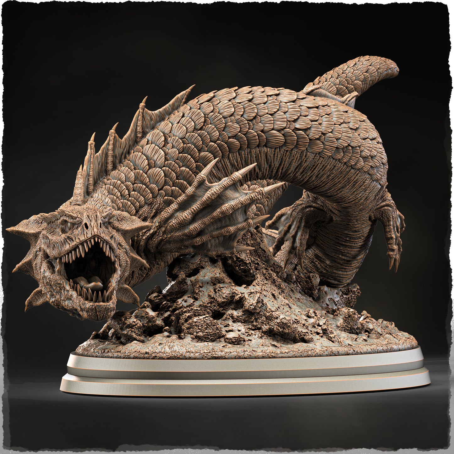 Evox Arts - World Dragons #2 - Leviathan - DnD/TTRPG Figure/Miniature