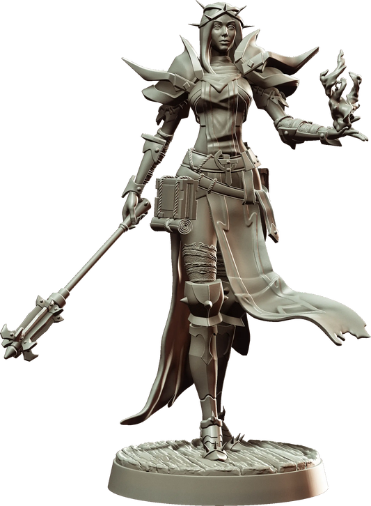 Valkyrie Legend - Seraphina Fireheart - 75mm Pin Up/Figure/Model/Diorama