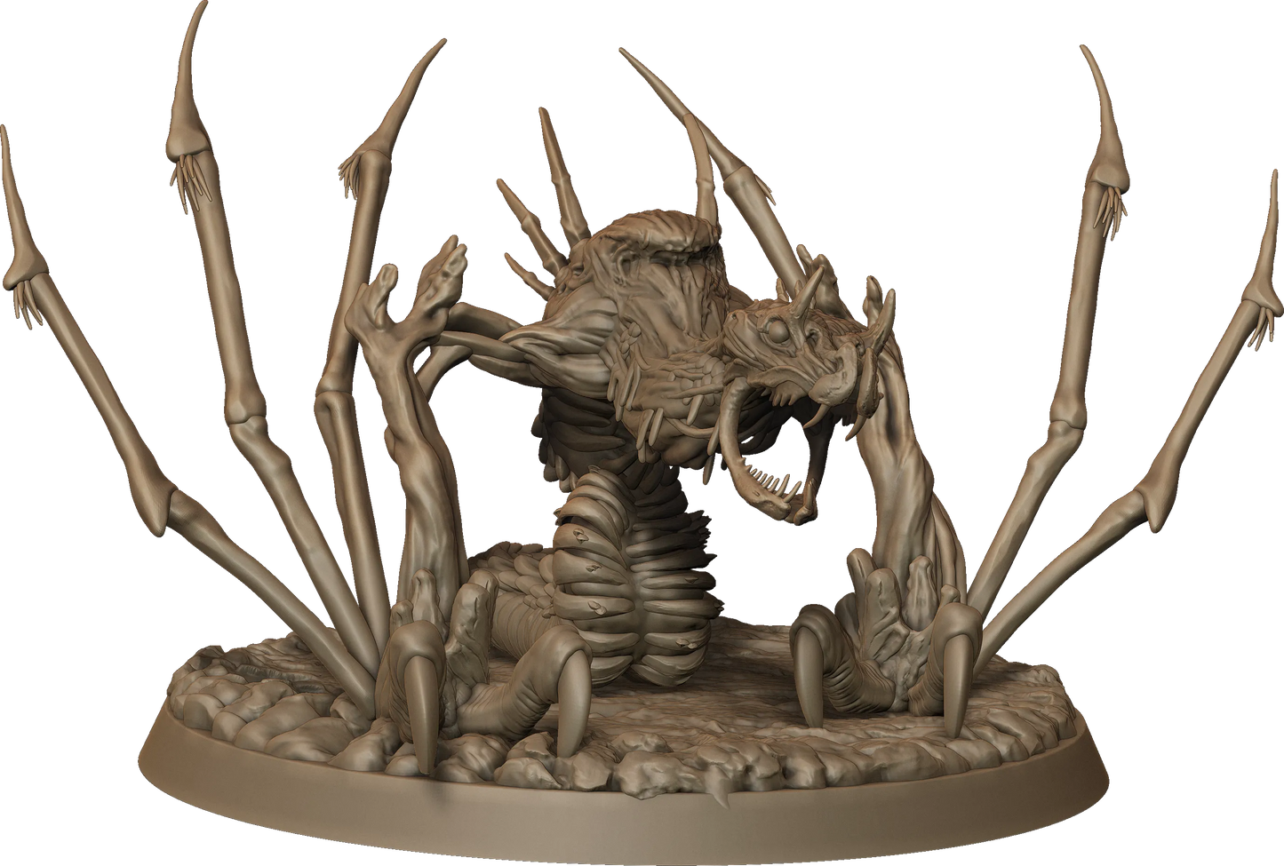 Monolith Arts - Whispering Forest II - Giant Snake #4 - DnD/TTRPG Figure/Miniature
