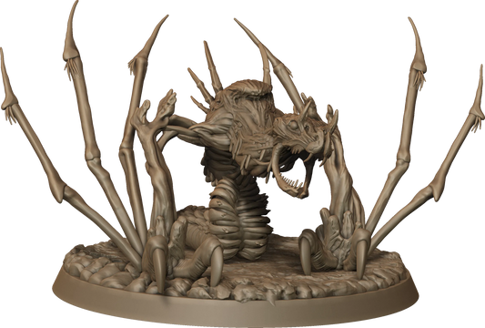Monolith Arts - Whispering Forest II - Giant Snake #4 - DnD/TTRPG Figure/Miniature