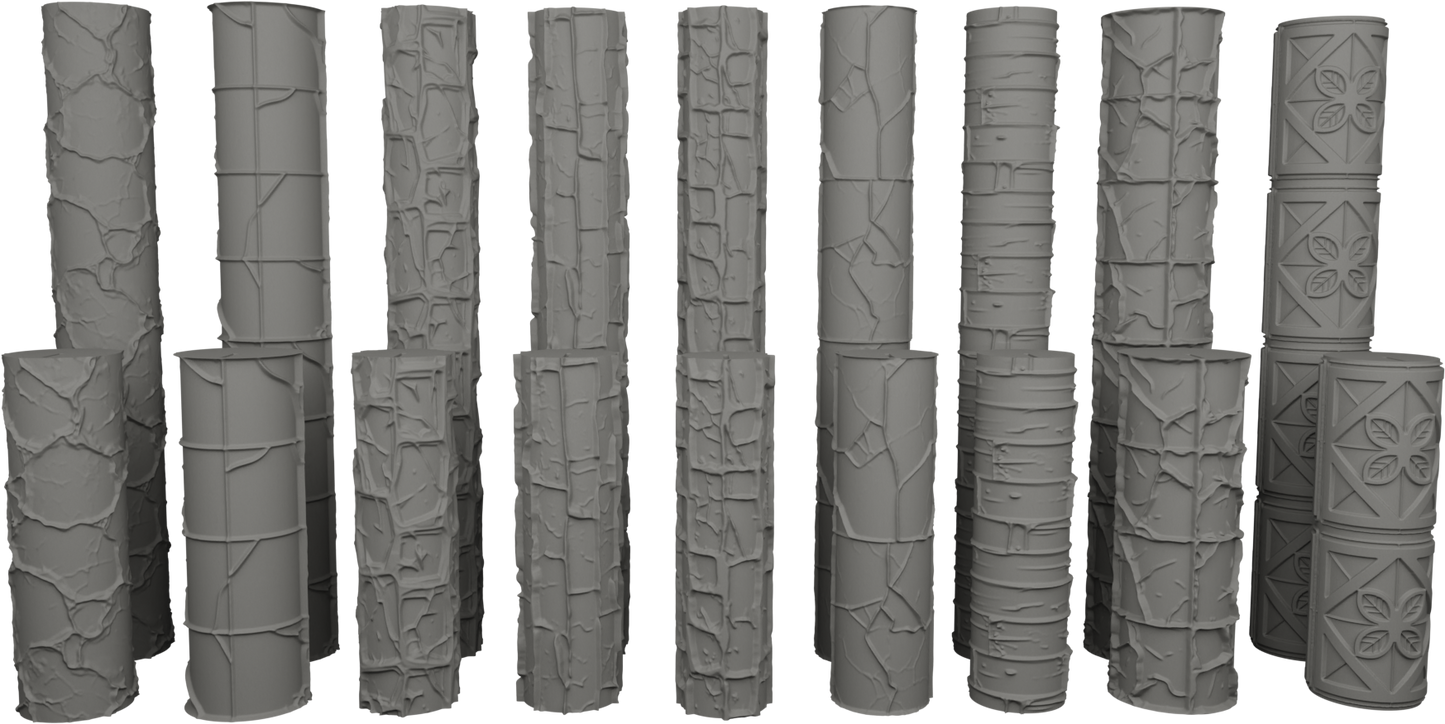 Jorrit - Texture Rollers #10 - Clay Roller for Scenery/TTRPG/Pottery Embossing