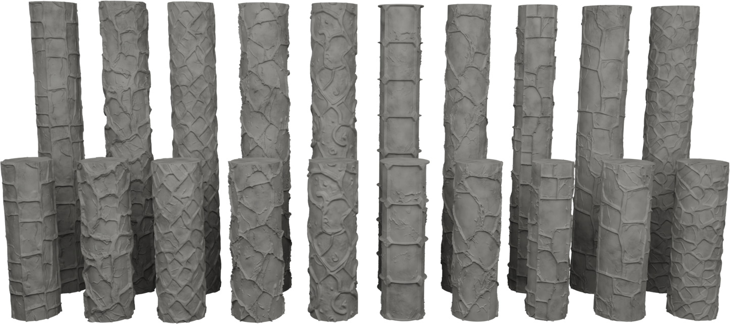 Jorrit - Texture Rollers #18 - Clay Roller for Scenery/TTRPG/Pottery Embossing
