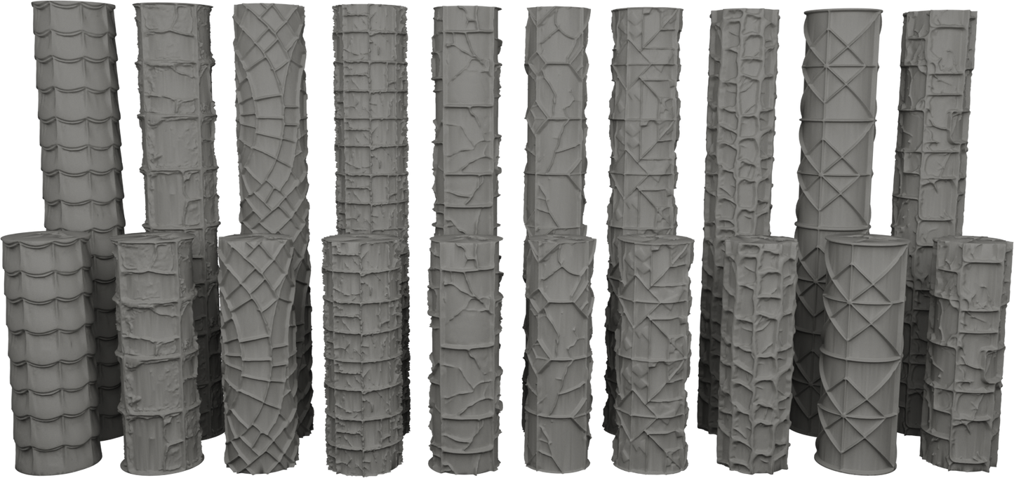 Jorrit - Texture Rollers #21 - Clay Roller for Scenery/TTRPG/Pottery Embossing