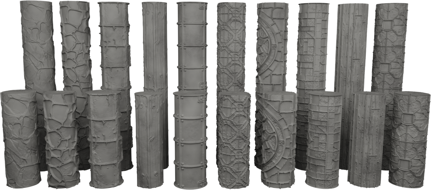 Jorrit - Texture Rollers #23 - Clay Roller for Scenery/TTRPG/Pottery Embossing