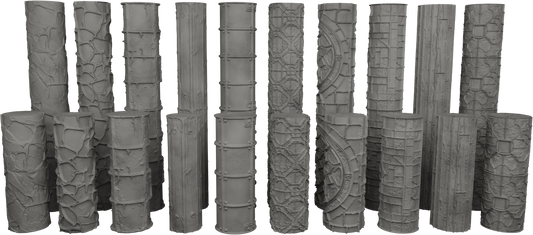 Jorrit - Texture Rollers #23 - Clay Roller for Scenery/TTRPG/Pottery Embossing