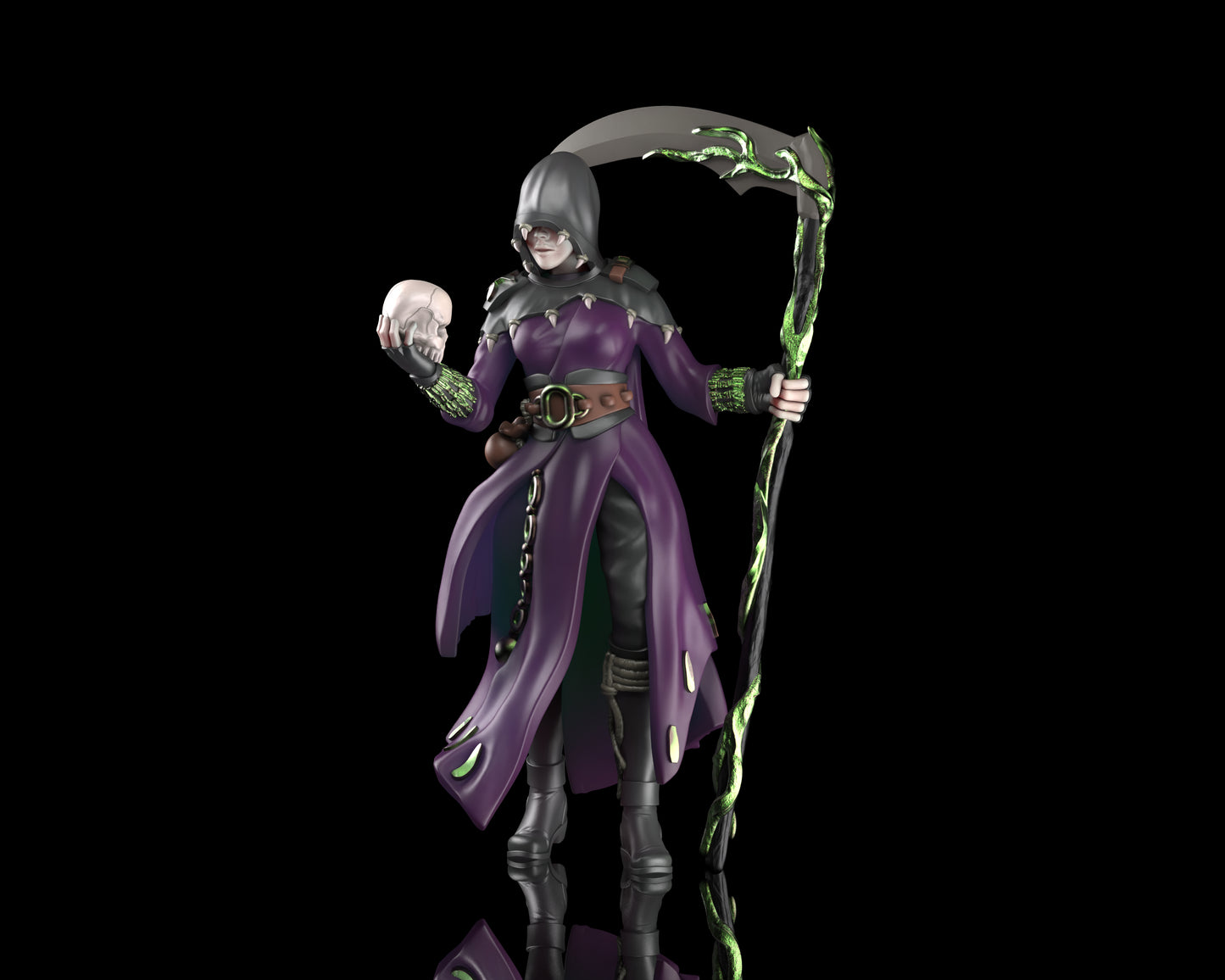 Miniature Evolution - Necromancer Hecath - DnD/TTRPG Figure/Miniature