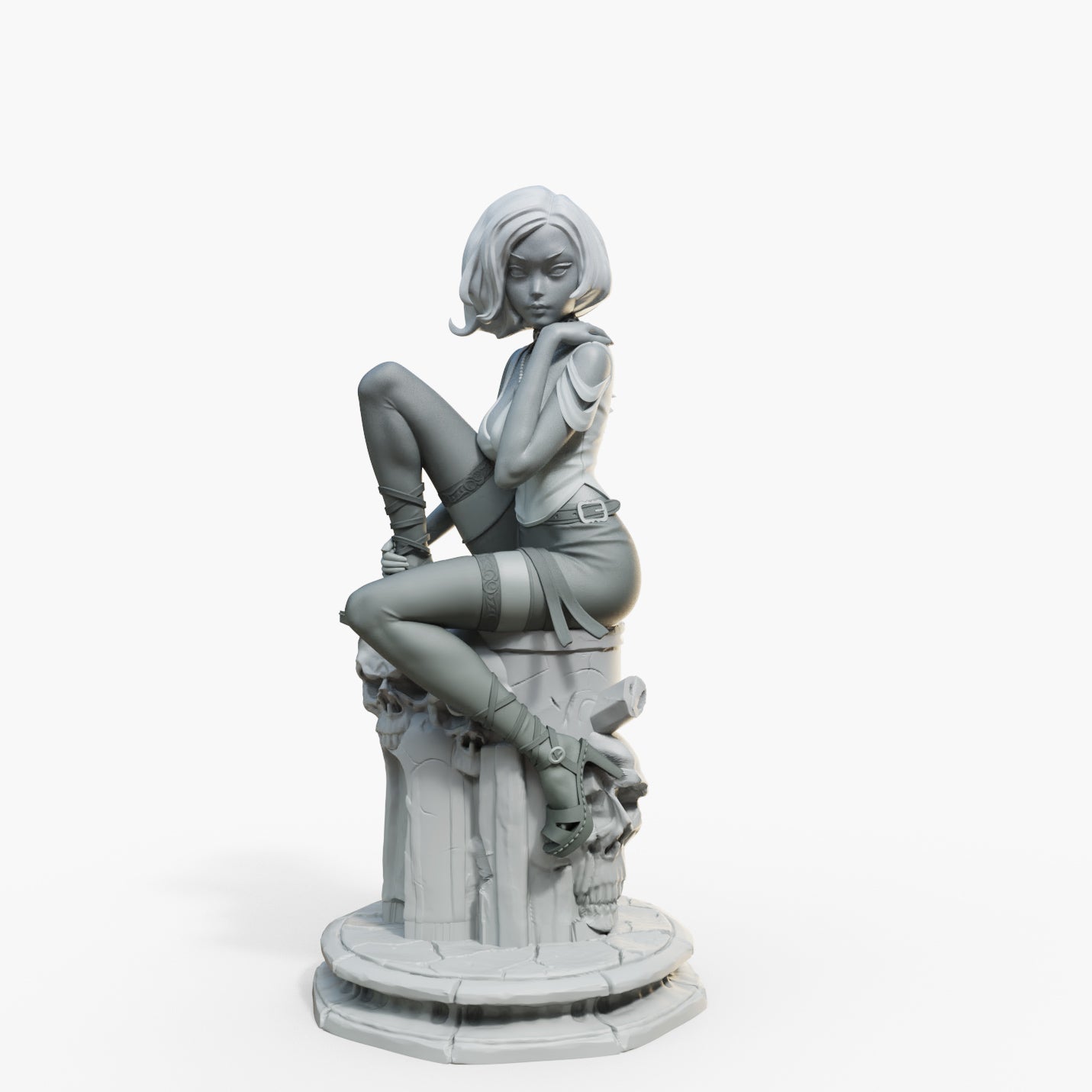 Female Miniatures - Zarina - 3 Poses - 32/75mm Pin Up/Figure/Figurine/Diorama - Helios3DPrinting