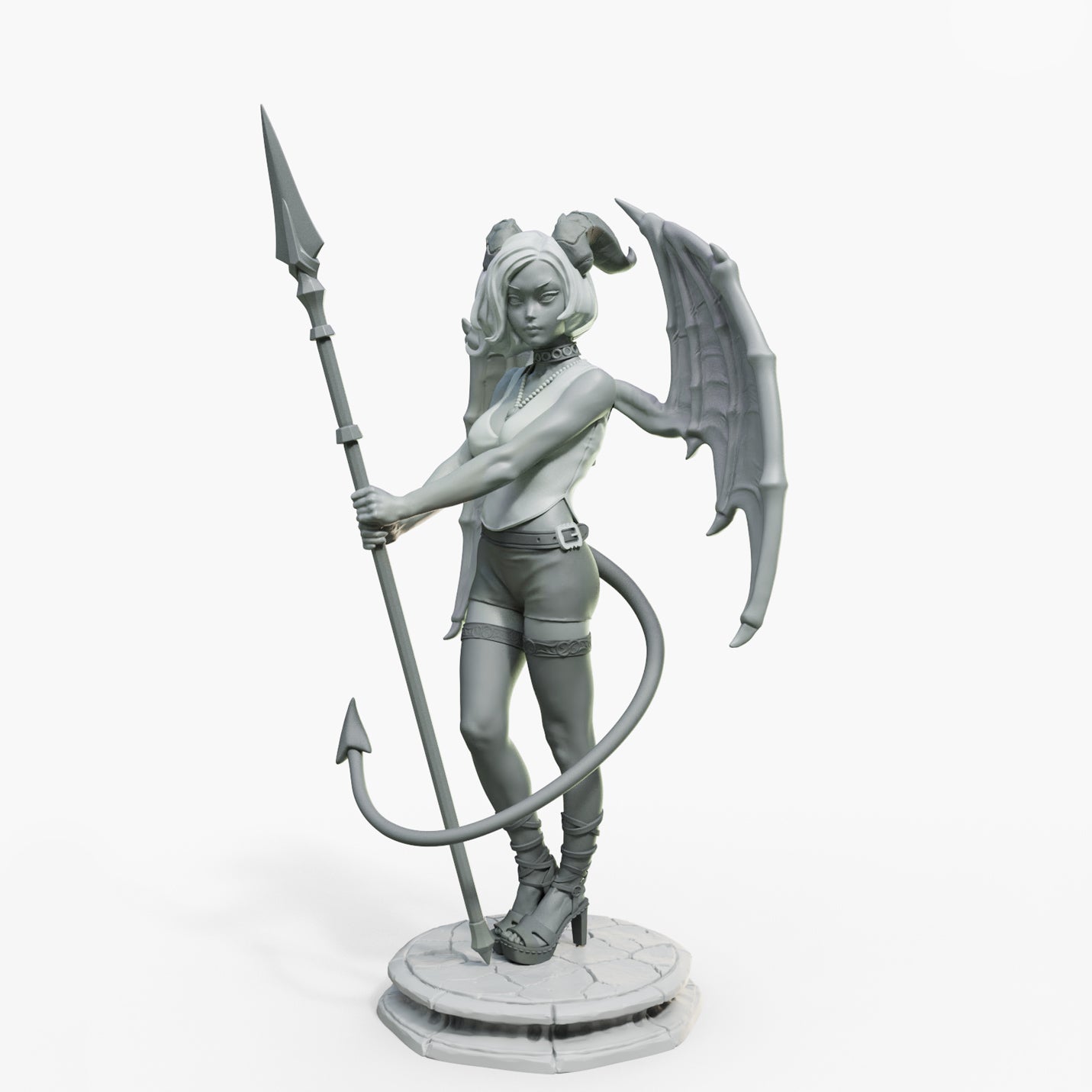 Female Miniatures - Zarina Standing - 32/75mm Pin Up/Figure/Figurine/Diorama - Helios3DPrinting