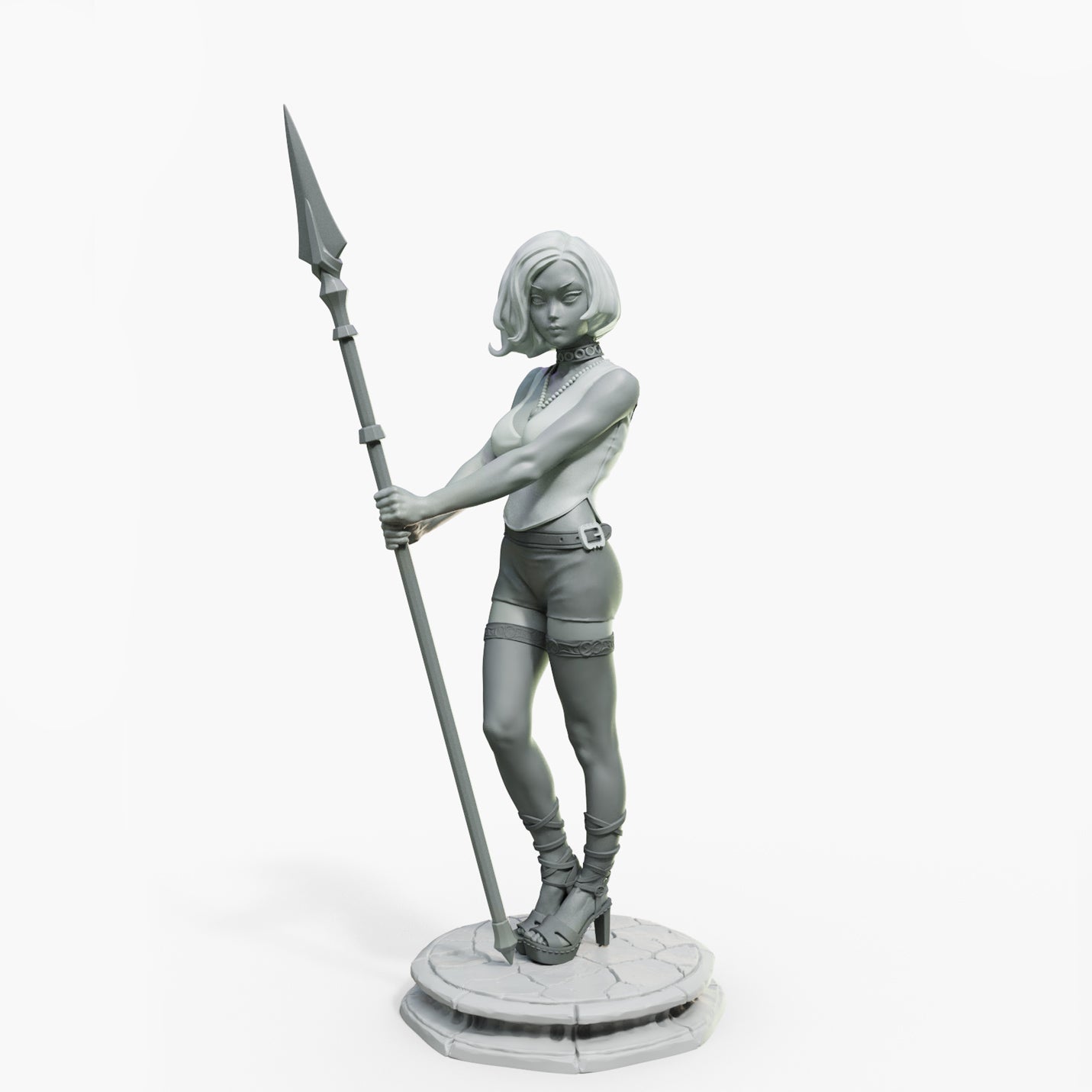 Female Miniatures - Zarina Standing - 32/75mm Pin Up/Figure/Figurine/Diorama - Helios3DPrinting