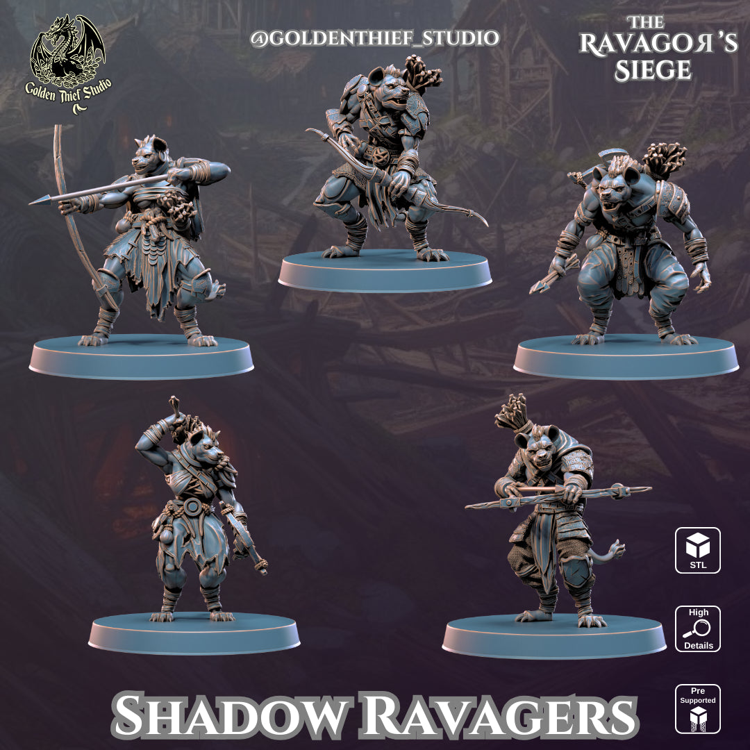 Golden Thief Studio - Shadow Ravagers - DnD/TTRPG Figure/Miniature
