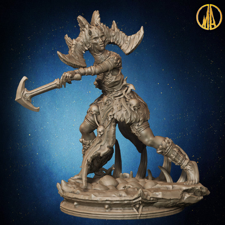 Monolith Arts - Dark Elves - Shadow Weaver #3 - DnD/TTRPG Figure/Miniature