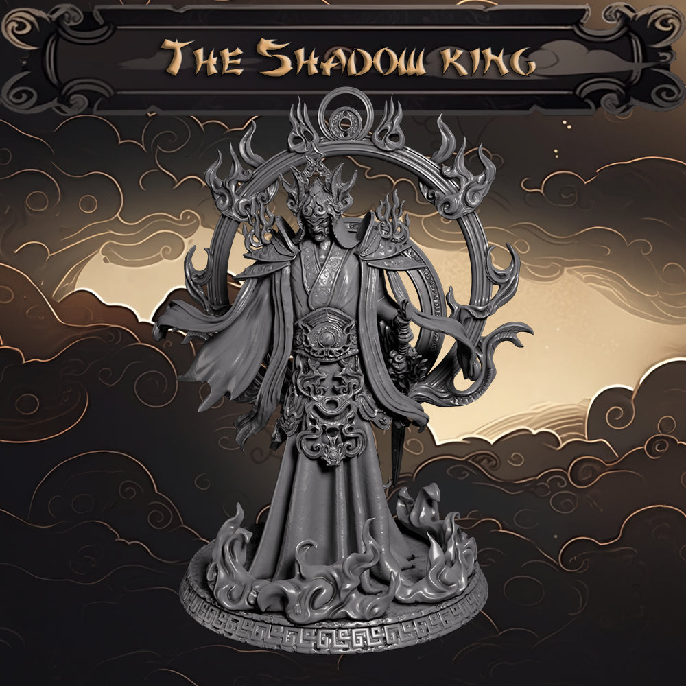 Mojibake - Battle for Xiuyu - Shadow Elemental King - DnD/TTRPG Figure/Miniature - Helios3DPrinting
