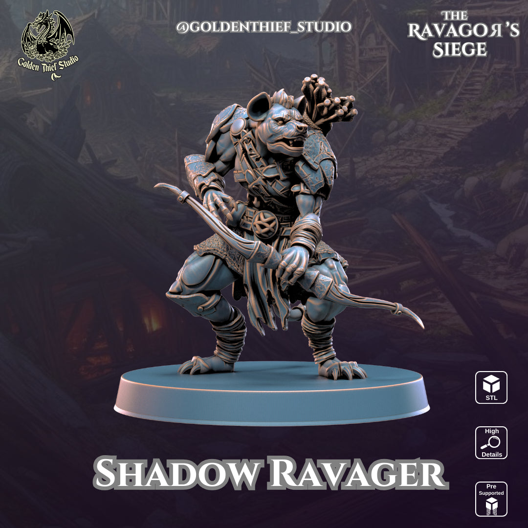 Golden Thief Studio - Shadow Ravagers - DnD/TTRPG Figure/Miniature