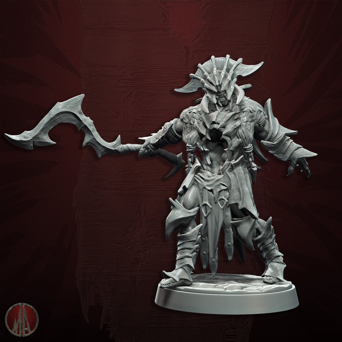 Monolith Arts - Orc Horde - Shagrat #3 - DnD/TTRPG Figure/Miniature