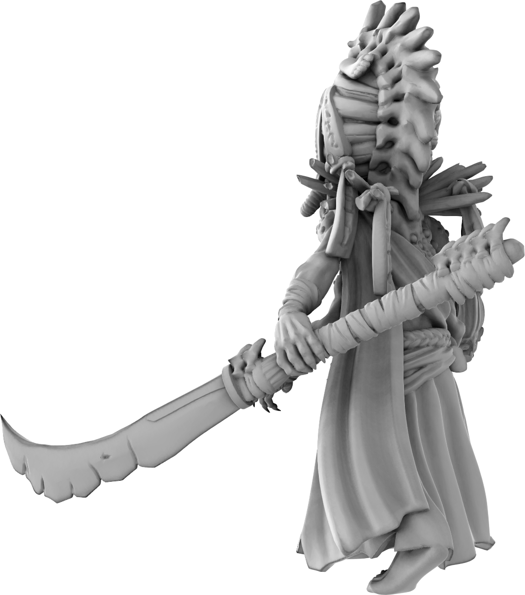 Brayan Nafarrate - Bestiary #5 - Shinigami #1 - DnD/TTRPG Figure/Miniature