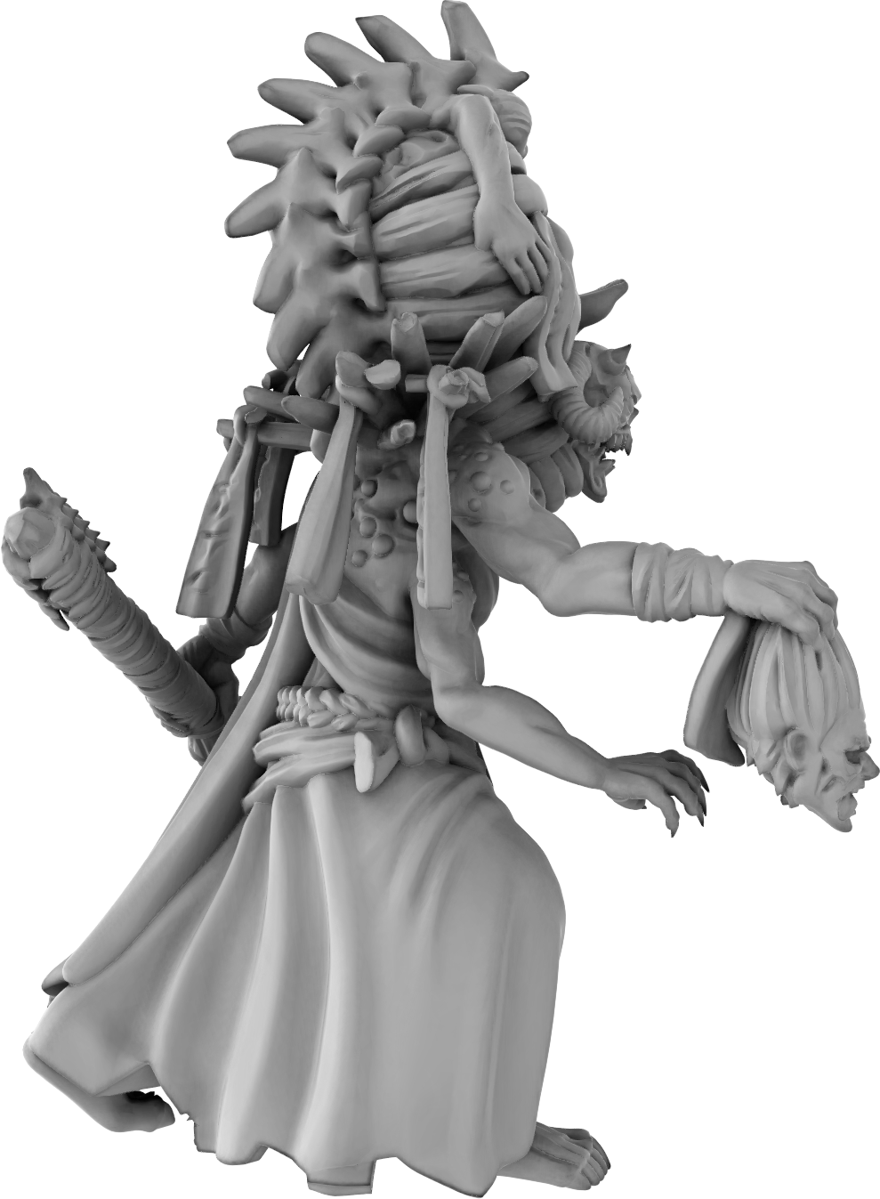 Brayan Nafarrate - Bestiary #5 - Shinigami #1 - DnD/TTRPG Figure/Miniature