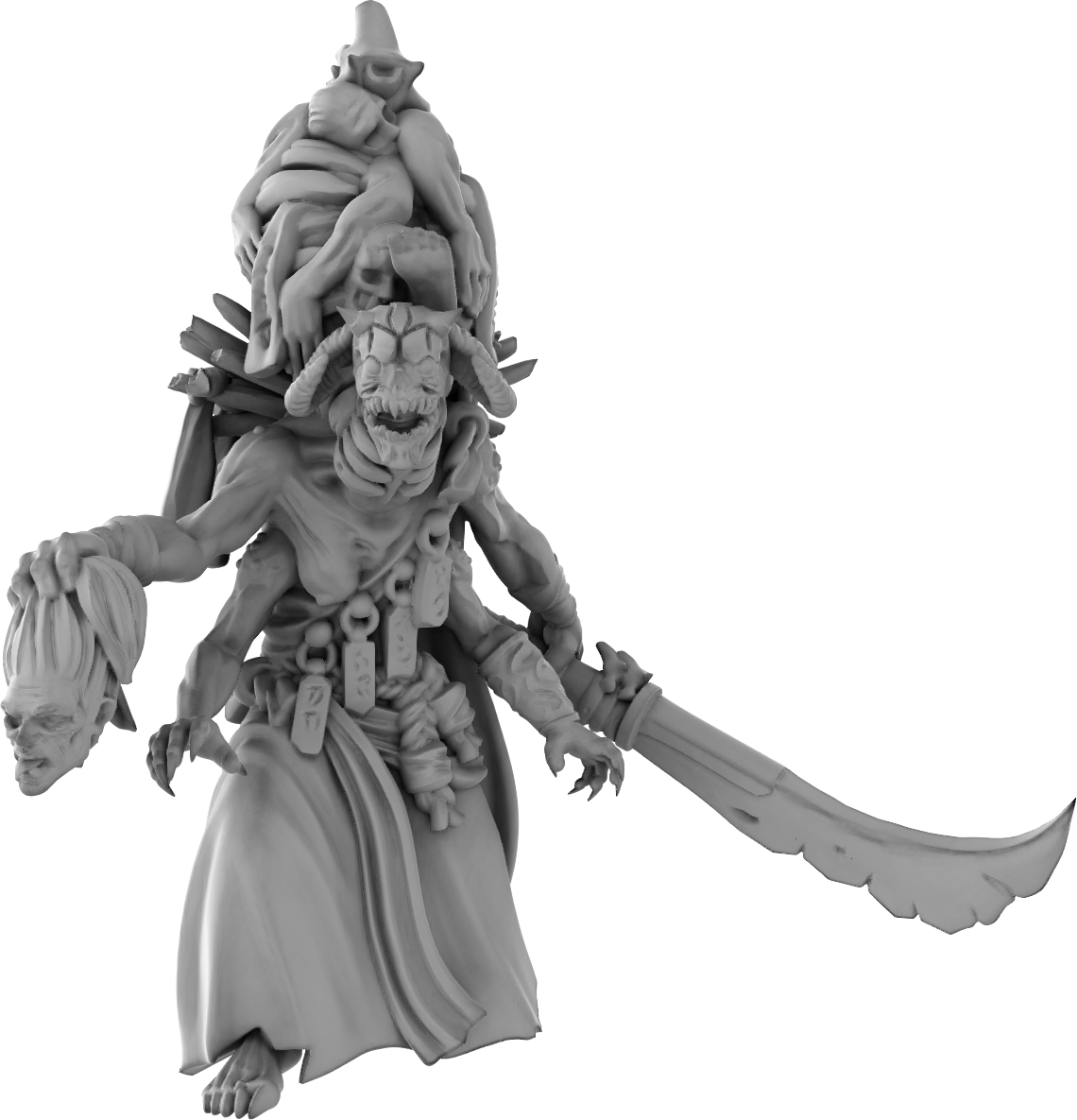 Brayan Nafarrate - Bestiary #5 - Shinigami #1 - DnD/TTRPG Figure/Miniature