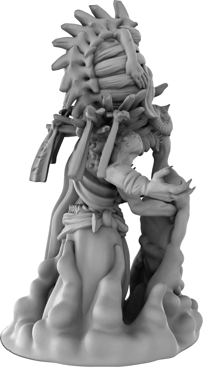 Brayan Nafarrate - Bestiary #5 - Shinigami #2 - DnD/TTRPG Figure/Miniature